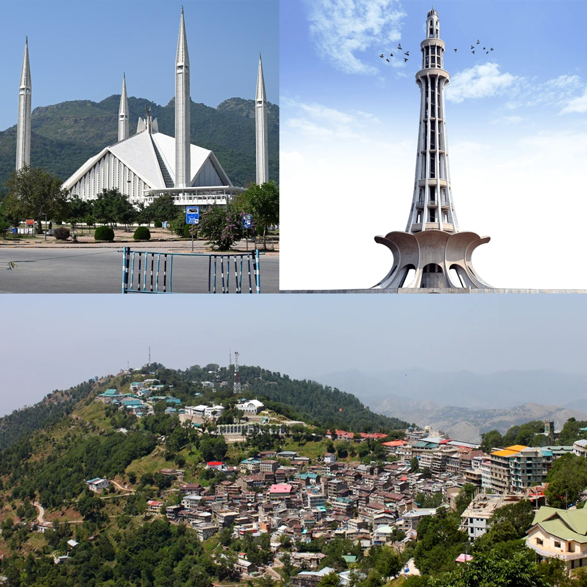 Lahore Islamabad. Murree