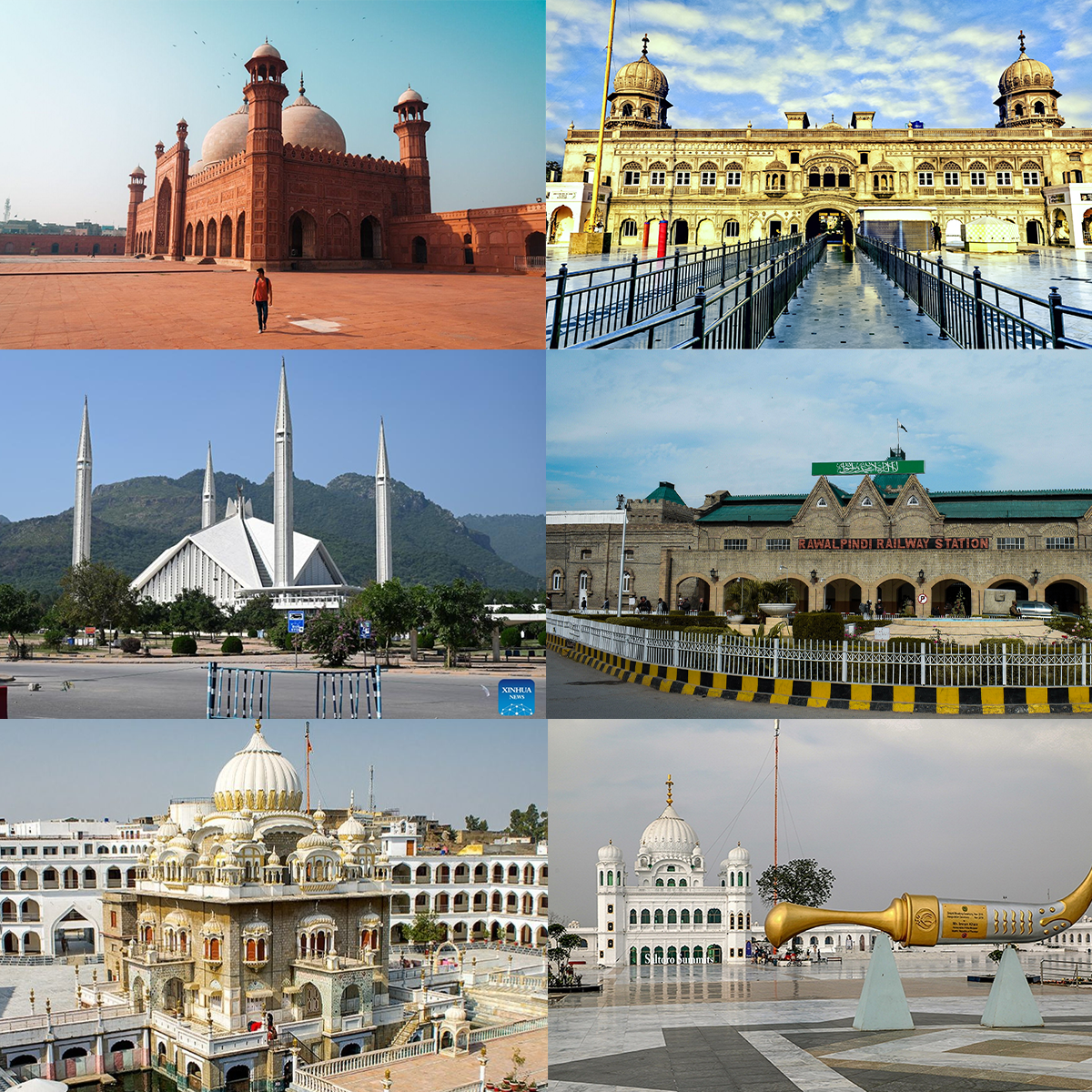 Lahore Nankana Sahib Islamabad Rawalpindi Hassan Abdal Kartarpur
